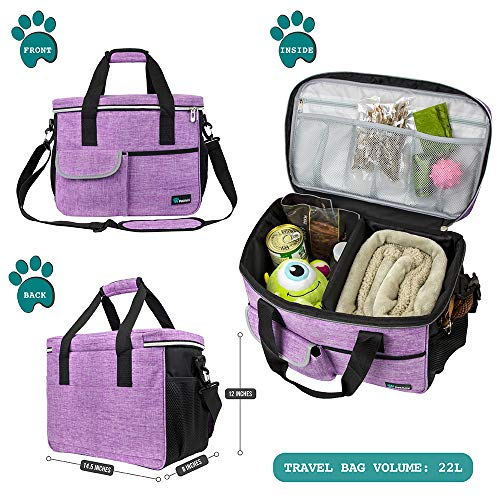 Foto 3 | Bolsa De Viaje Aprobada Por Petami Dog Airline Con Contenedor De Comida Pur - Venta Internacional.