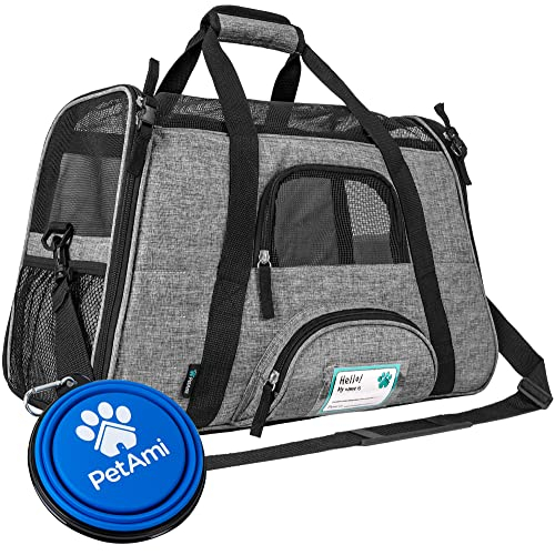 Foto 2 pulgar | Transportín De Viaje Para Mascotas Petami Premium Con Lados Blandos Para Mascotas Pequeñas - Venta Internacional.