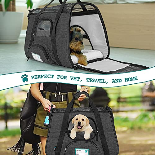 Foto 8 pulgar | Transportín De Viaje Para Mascotas Petami Premium Con Lados Blandos Para Mascotas Pequeñas - Venta Internacional.