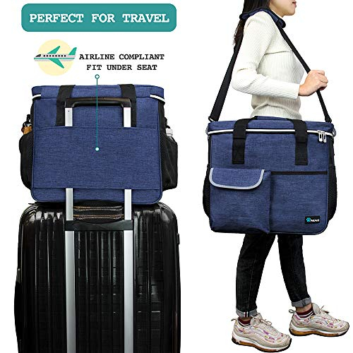Foto 4 pulgar | Bolsa De Viaje Petami Dog, Aprobada Por La Aerolínea, Azul Marino - Venta Internacional.