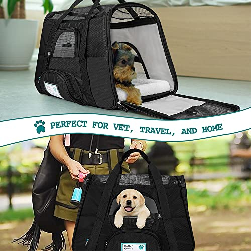 Foto 8 pulgar | Transportín De Viaje Para Mascotas Petami Premium Con Lados Blandos Para Pequeñas Y Medianas - Venta Internacional.