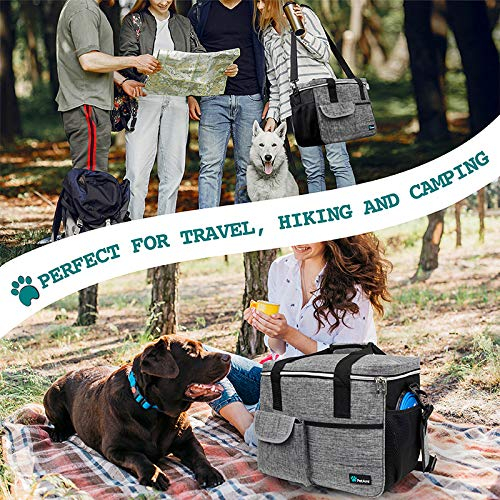 Foto 6 | Bolsa De Viaje Petami Dog, Aprobada Por La Aerolínea, Color Gris - Venta Internacional.