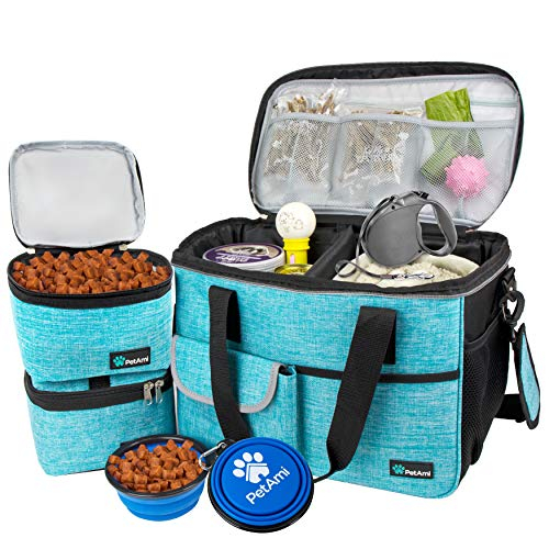 Foto 1 | Bolsa De Viaje Aprobada Por Petami Dog Airline Con Contenedor De Comida - Venta Internacional.