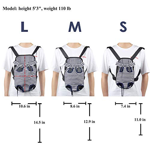 Foto 5 | Mochila Transportadora De Mascotas Yingjee Cómoda Para Perros Y Gatos - Venta Internacional.