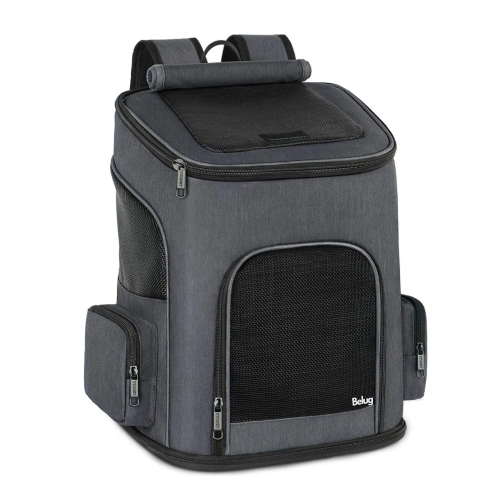 Mochila 42 Cm X 29 Cm Transportador Belug, Negro
