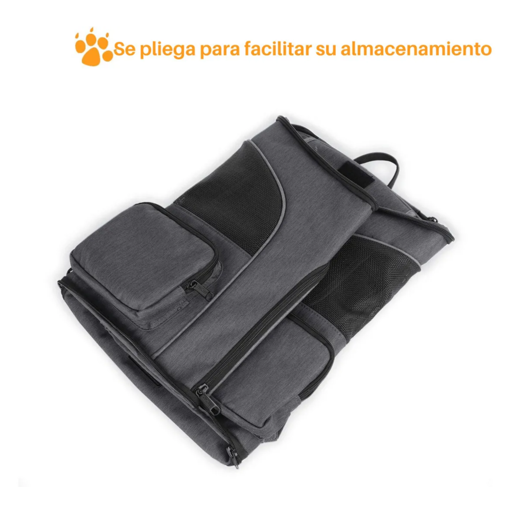Foto 5 | Mochila 42 Cm X 29 Cm Transportador Belug, Negro