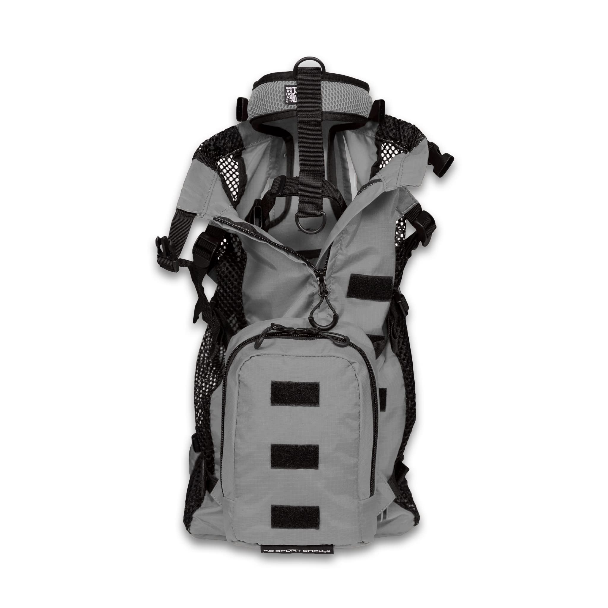 Foto 4 pulgar | Mochila Portabebés K9 Sport Sack Walk-on Small Shark Grey - Venta Internacional.
