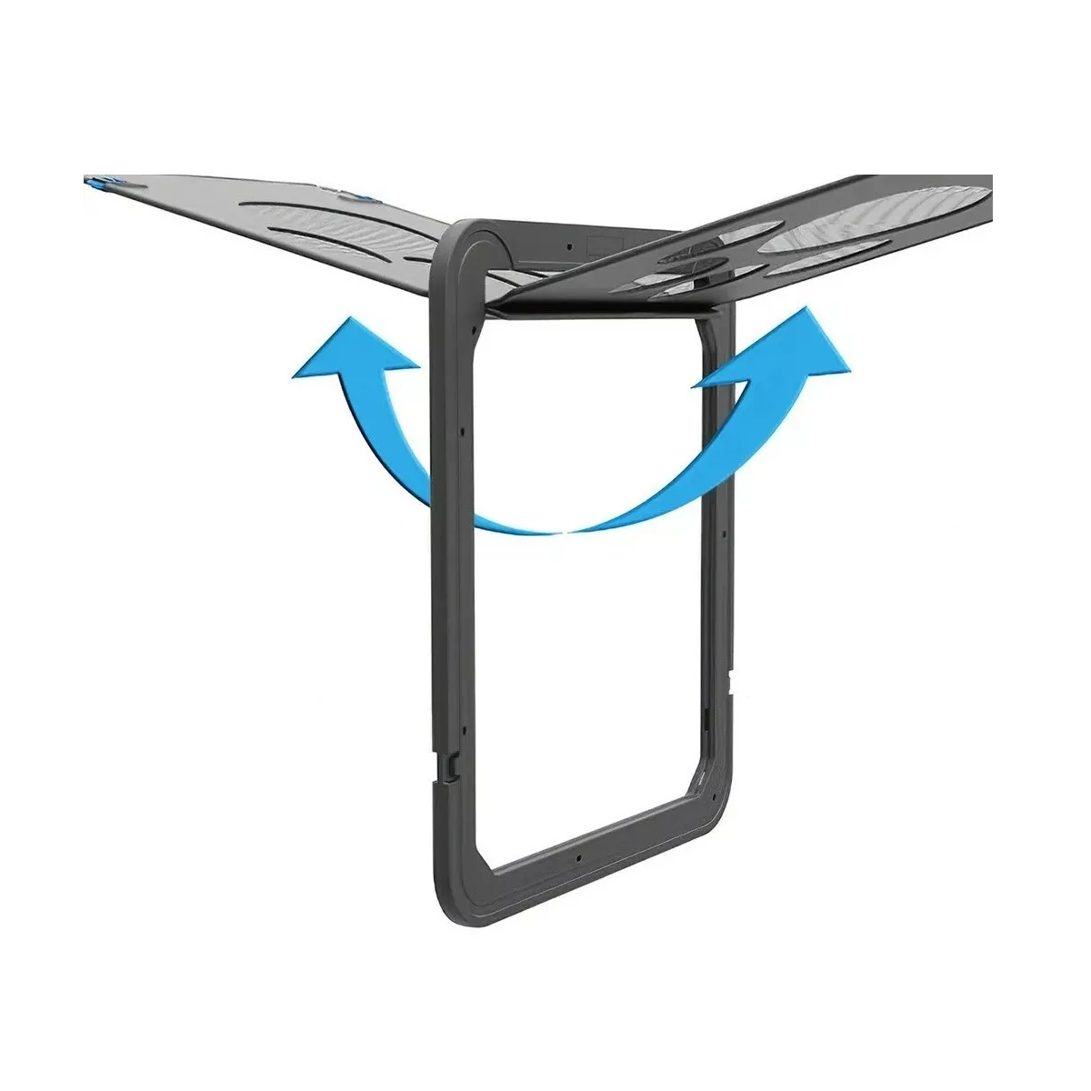 Foto 5 pulgar | Puerta de Mascota con Cierre Magnético Eo Safe Imports Esi-8839 Negro para Gato 29 X 24 CM