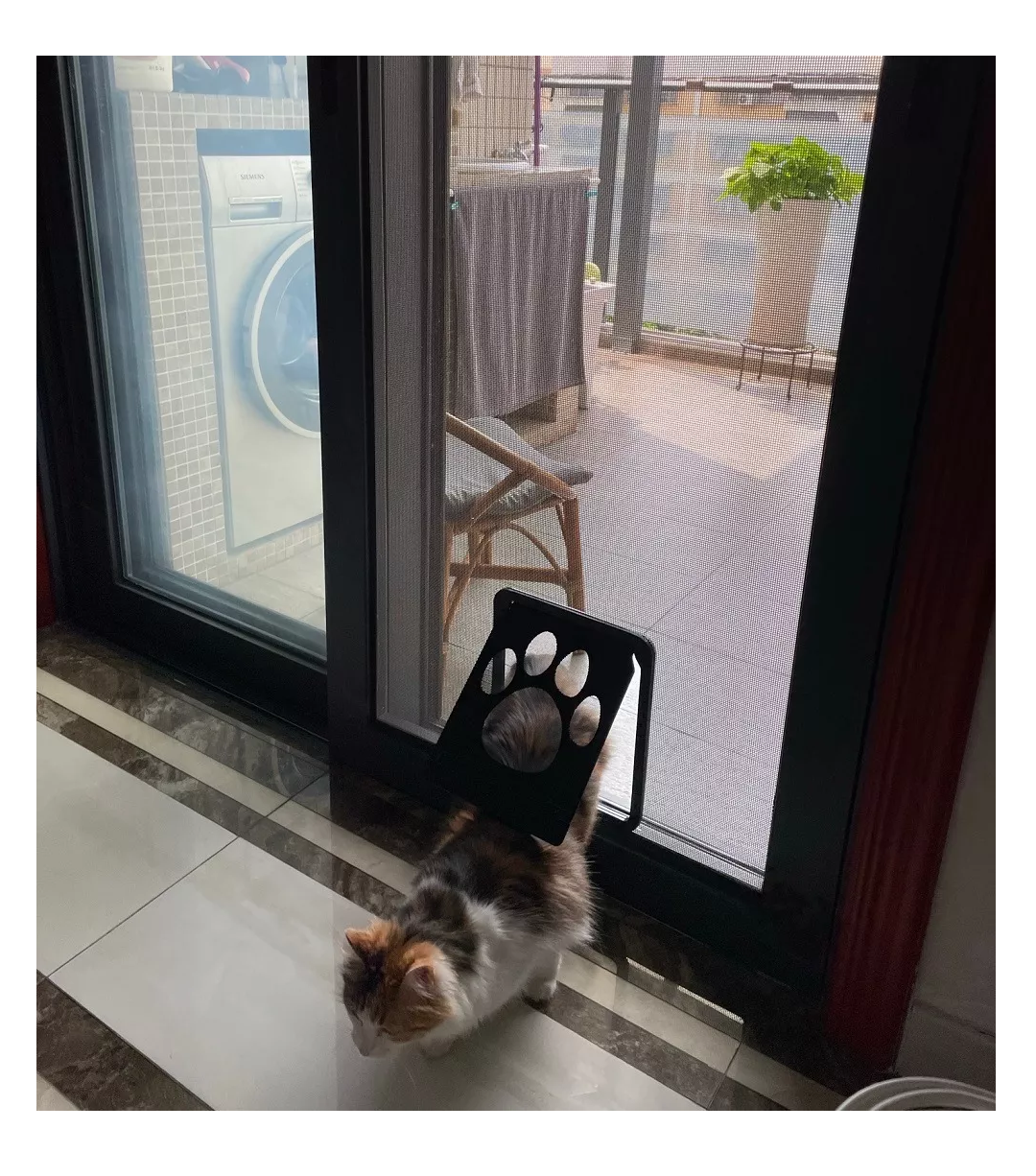 Foto 4 pulgar | Puerta Belug de Malla para Mascota