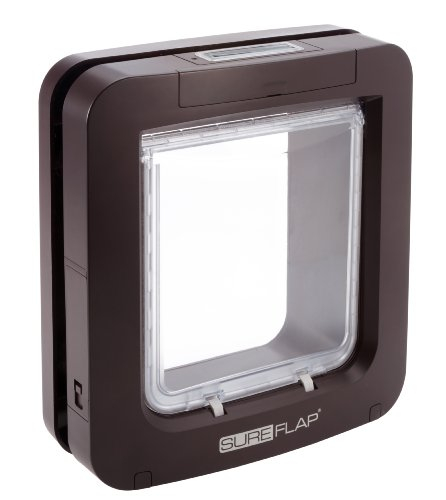 Puerta Con Microchip Sureflap, Color Marrón - Venta Internacional.