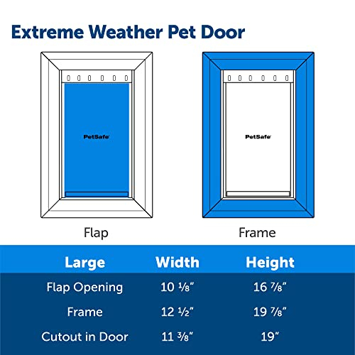 Foto 3 | Puerta Para Mascotas Petsafe, De Bajo Consumo Energético, Para Climas Extremos, Grande - Venta Internacional.