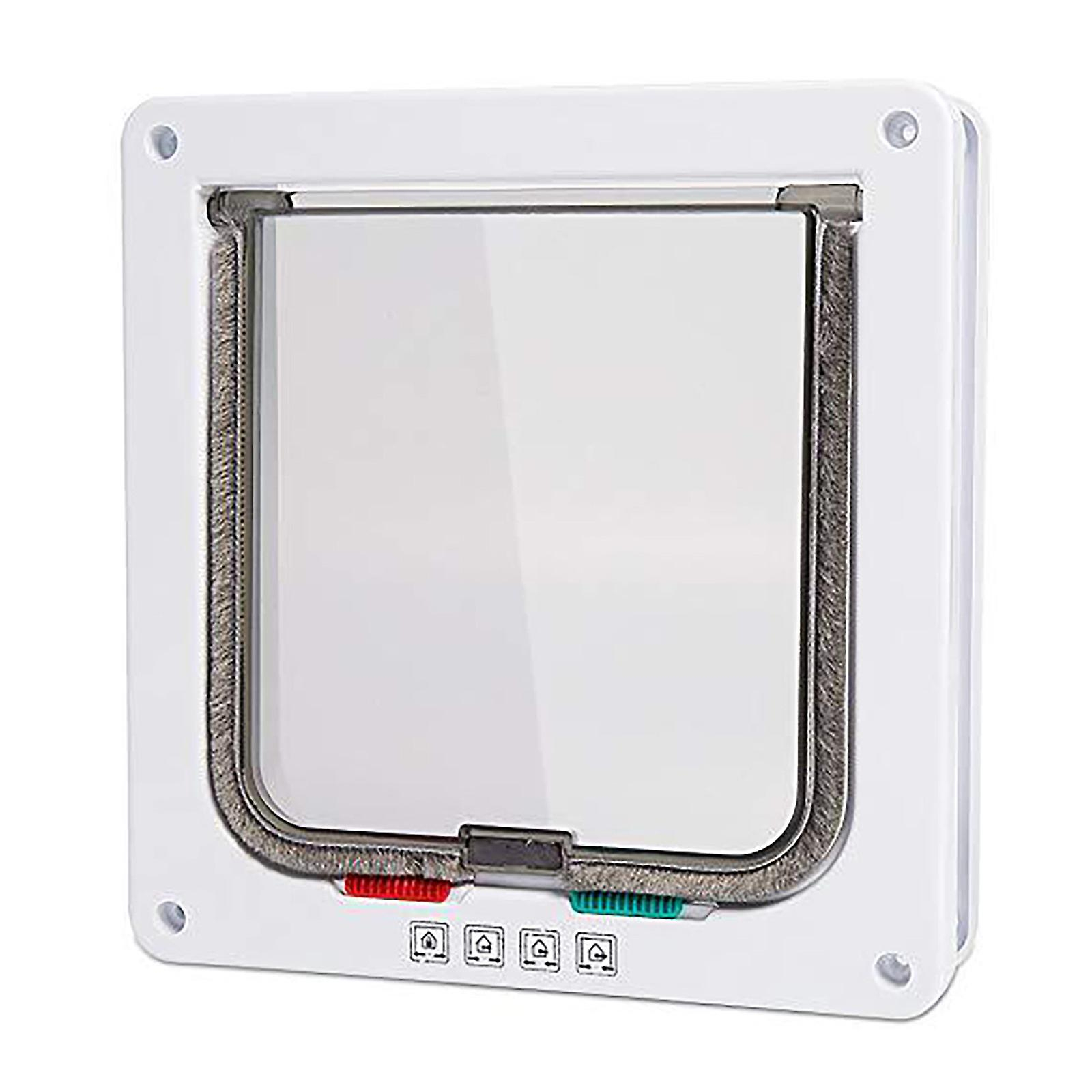 Puerta Con Solapa Para Gatos Huoguo Con Cierre Tipo Túnel De 4 Vías S/m/l - Venta Internacional.