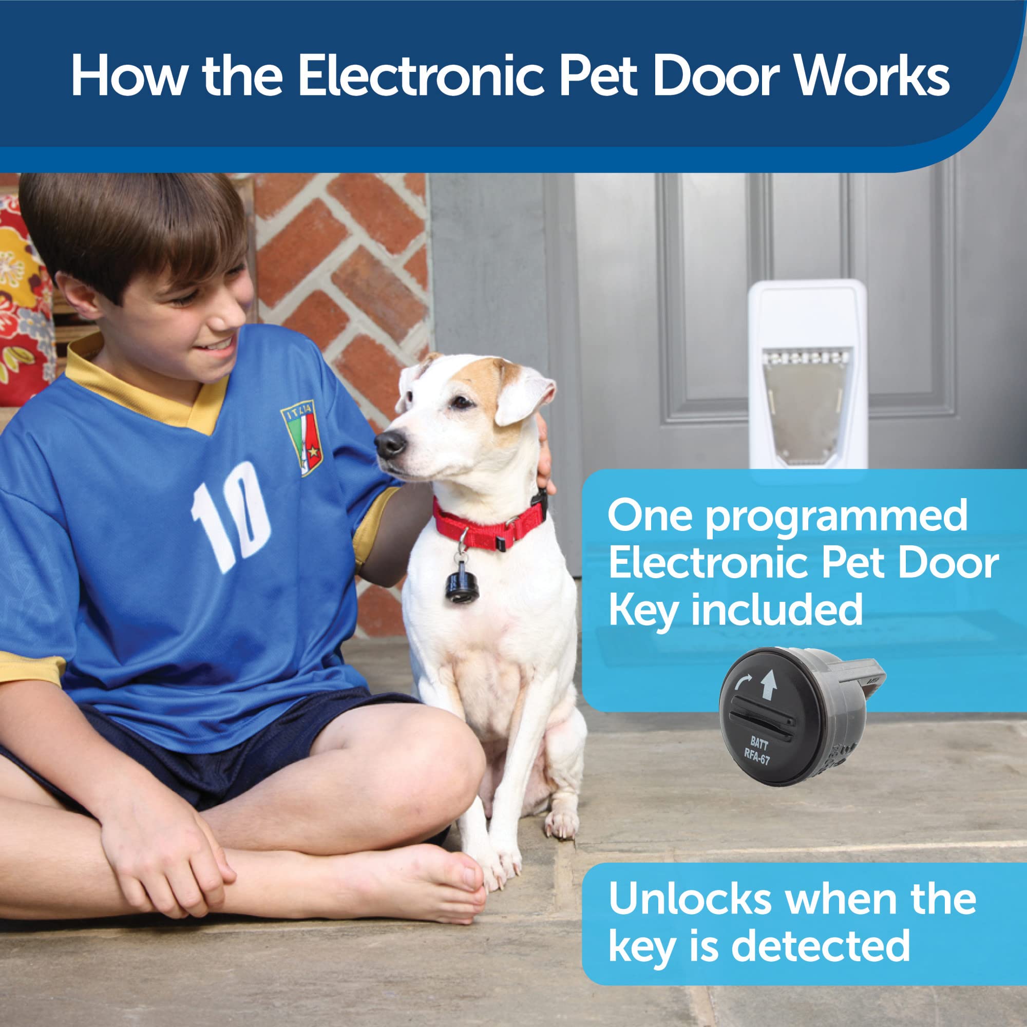 Foto 2 | Puerta Electrónica Para Mascotas Petsafe Smartdoor Para Mascotas Pequeñas - Venta Internacional.