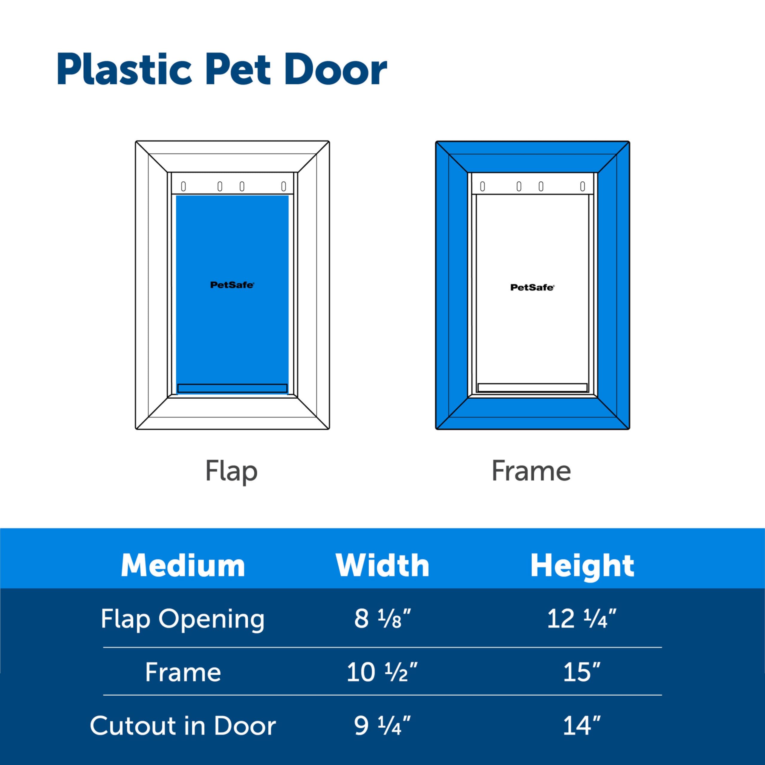 Foto 6 pulgar | Puerta Para Mascotas Petsafe Que Nunca Se Oxida Para Perros Y Gatos De Tamaño Mediano - Venta Internacional.