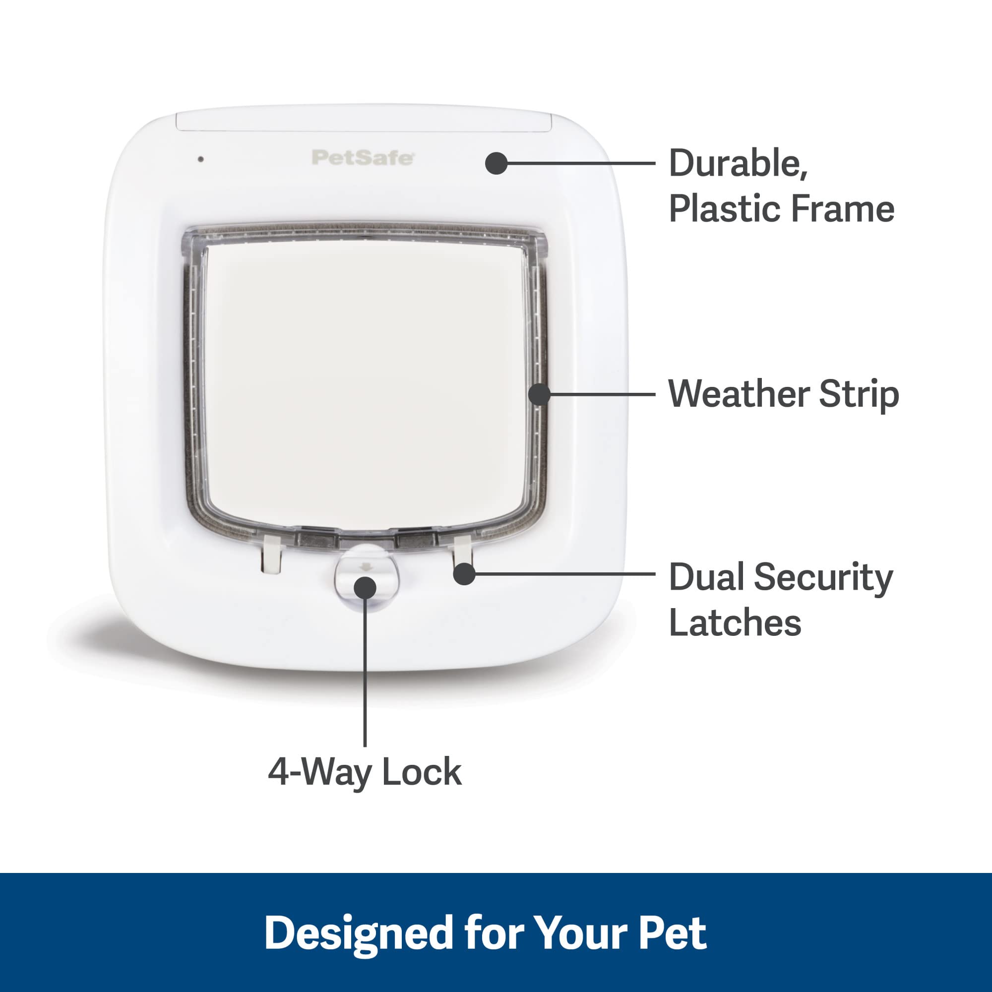 Foto 4 pulgar | Puerta Para Gatos Con Microchip Petsafe, Acceso Rfid Para Va - Venta Internacional.