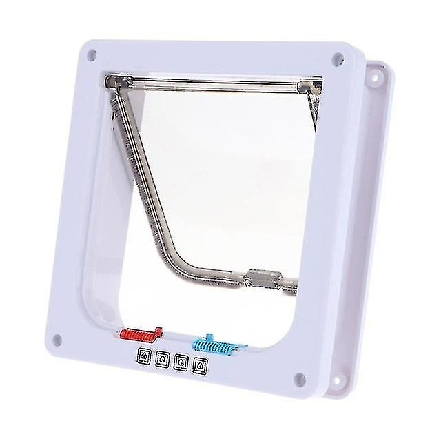 Puerta Para Mascotas, Jaulas Para Pájaros, Bañeras Para Pájaros, 4 Vías, Con Cierre - Venta Internacional.
