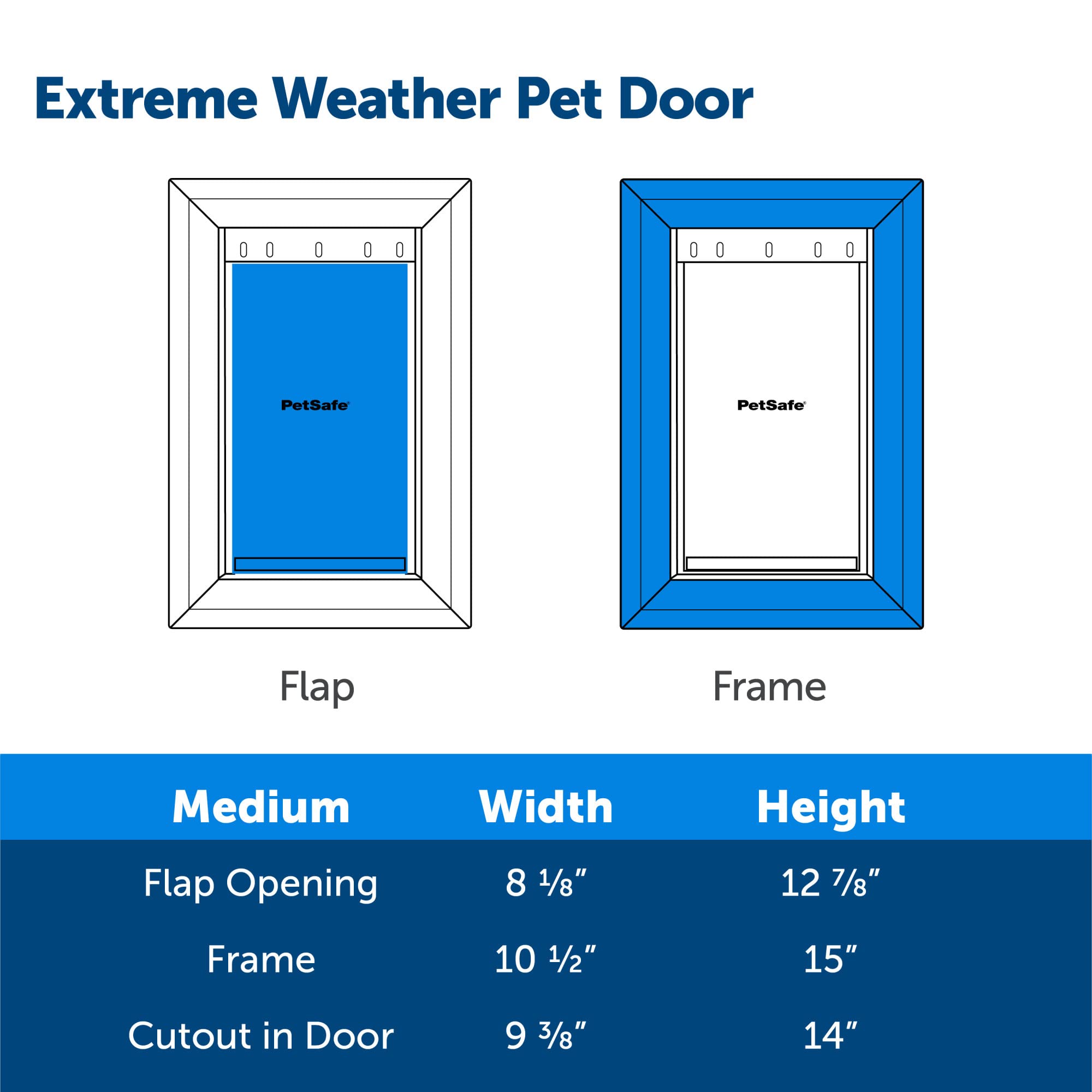 Foto 7 pulgar | Puerta Petsafe Impermeable Para Mascotas, 3 Solapas, Tamaño  - Venta Internacional.