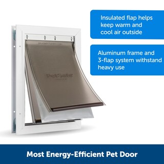 Foto 2 | Puerta Para Perros Petsafe De Aluminio Para Clima Extremo Para Perros Medianos - Venta Internacional.