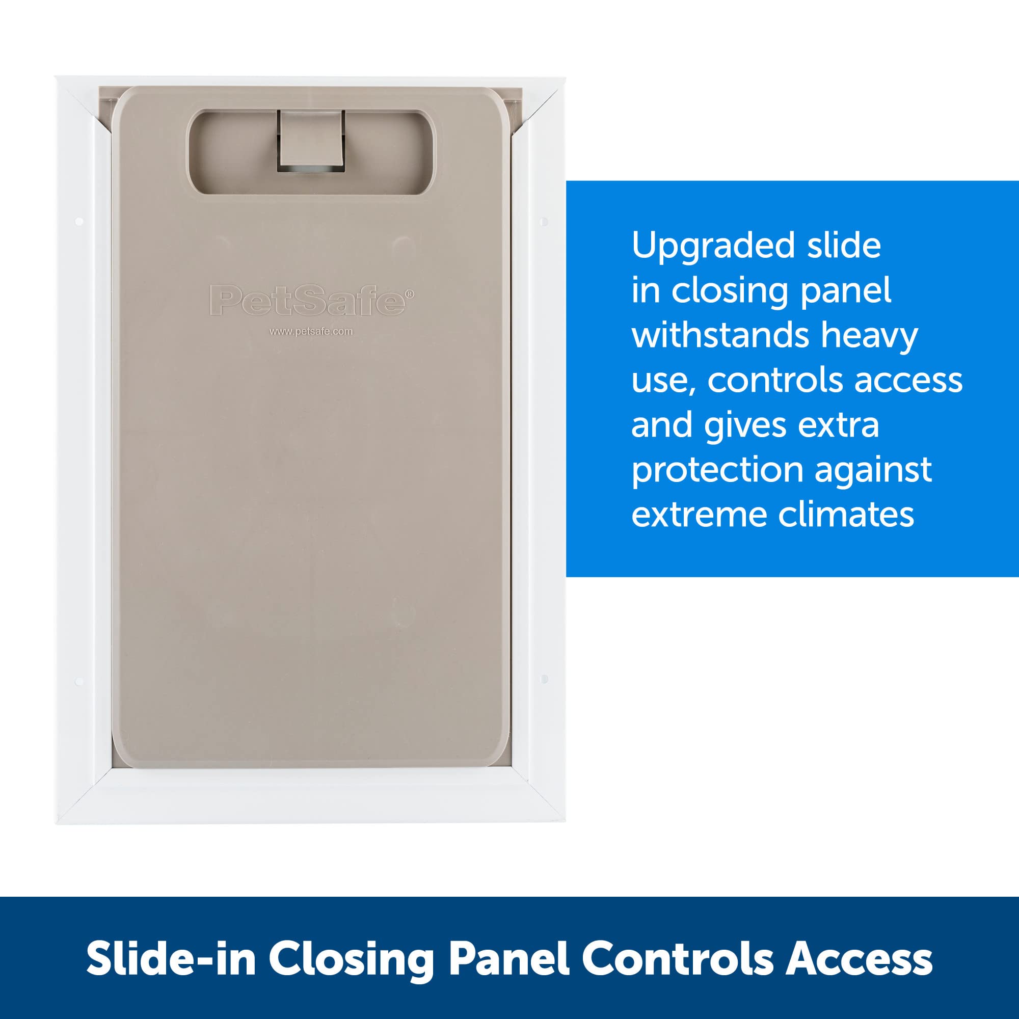 Foto 4 pulgar | Puerta Para Perros Petsafe De Aluminio Para Clima Extremo Para Perros Medianos - Venta Internacional.