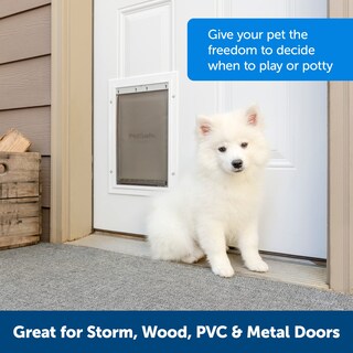 Foto 4 | Puerta Para Perros Petsafe De Aluminio Para Clima Extremo Para Perros Medianos - Venta Internacional.