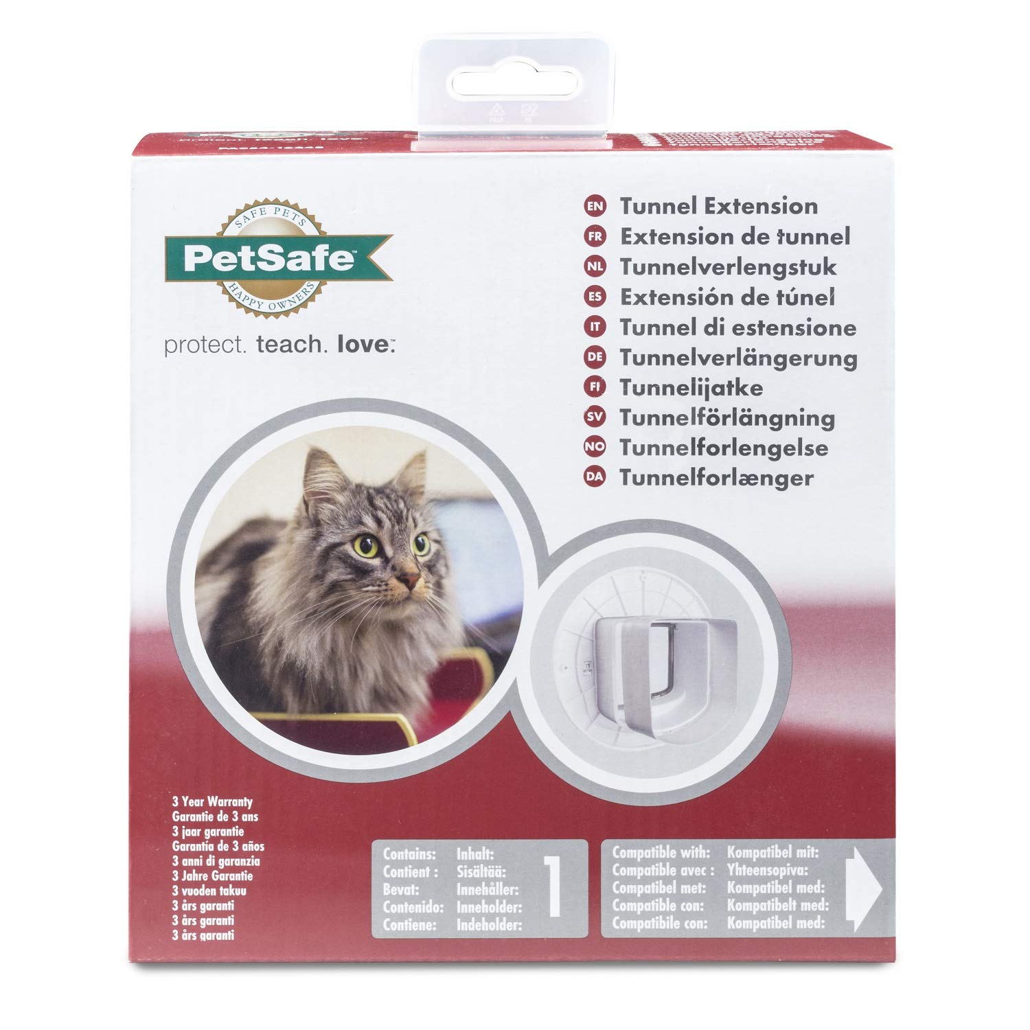 Foto 5 pulgar | Extensión De Túnel De Puerta Cat, Microchip Petsafe Para Paredes Gruesas - Venta Internacional.