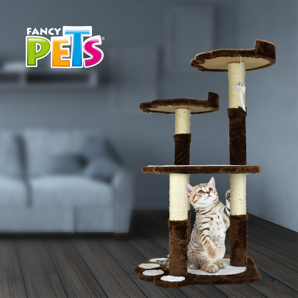 Foto 3 | Mueble/rascador de Huella Para Gato Fancy Pets  de 100 Centímetroos