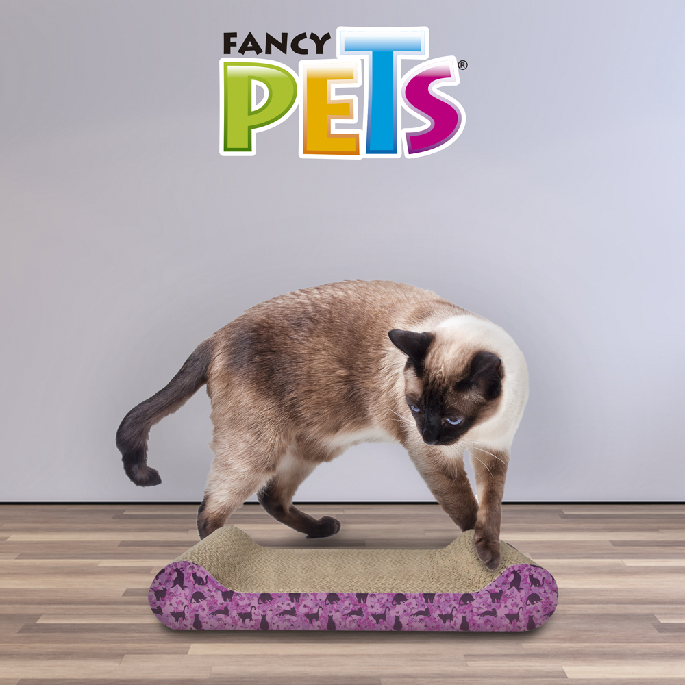 Foto 4 pulgar | Rascador de Cartón para Gato Fancy Pets FL8492 Multicolor 41 cm