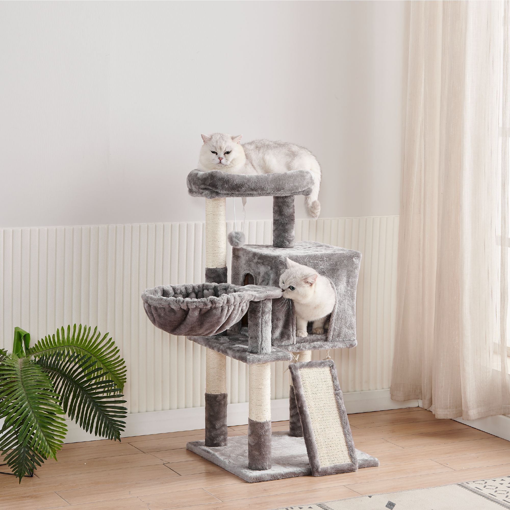 Foto 6 | Mueble Rascador Poli Pets PP-MRPGGY-CART para Gato Cartujo