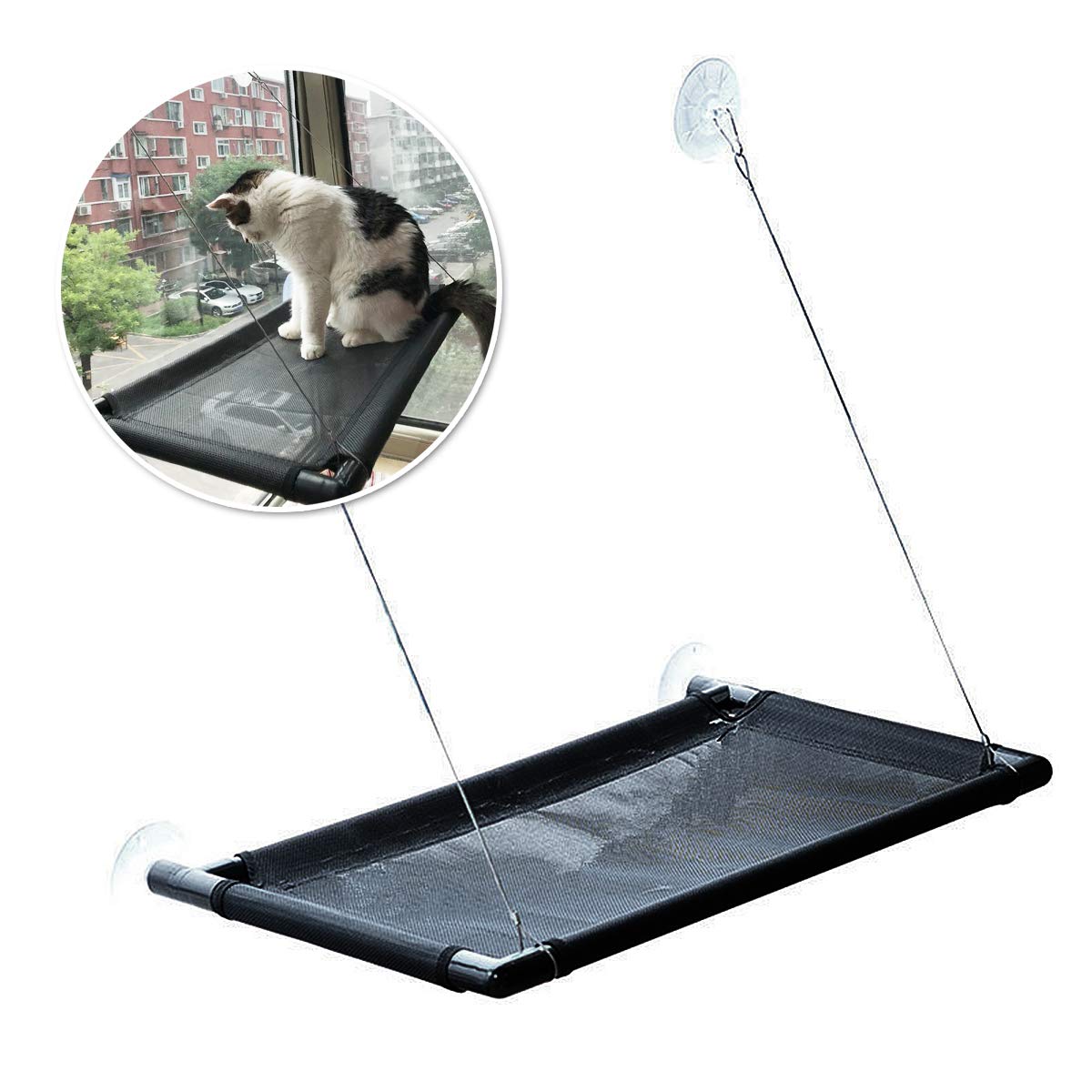 Foto 5 pulgar | Venta Internacional- Hamaca Colgante de Ventana Zonetech para Gato