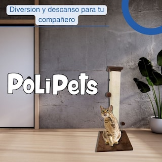 Foto 4 | Poste Rascador para Gato Poli Pets PP-PRPG-BIR-1 Birmano De Sisal