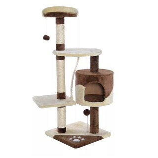 Foto 1 | Arbol Trepador Rascador Para Gatos Eo Safe Imports Esi-10848 Beige