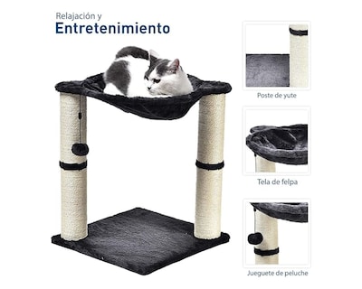 Foto 4 | Torre/Rascador Bluelander para Gato 50 cm