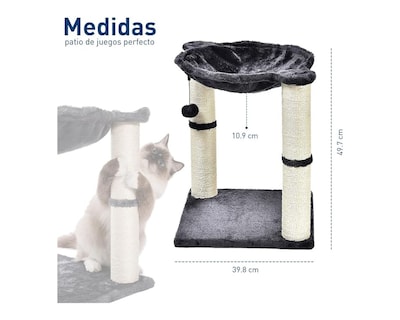 Foto 5 | Torre/Rascador Bluelander para Gato 50 cm