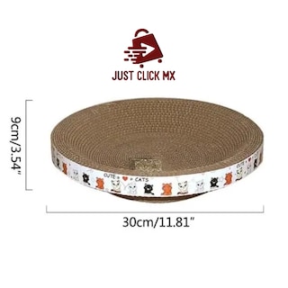 Foto 3 | Rascador Redondo Para Gato JustClick MX