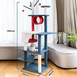 Foto 2 | Torre Árbol Rascador con Casa Varios Niveles Eo Safe Imports Esi-14139 Multicolor para Gato