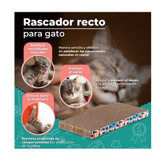 Foto 2 | Rascador para Gato 43 cm Beige