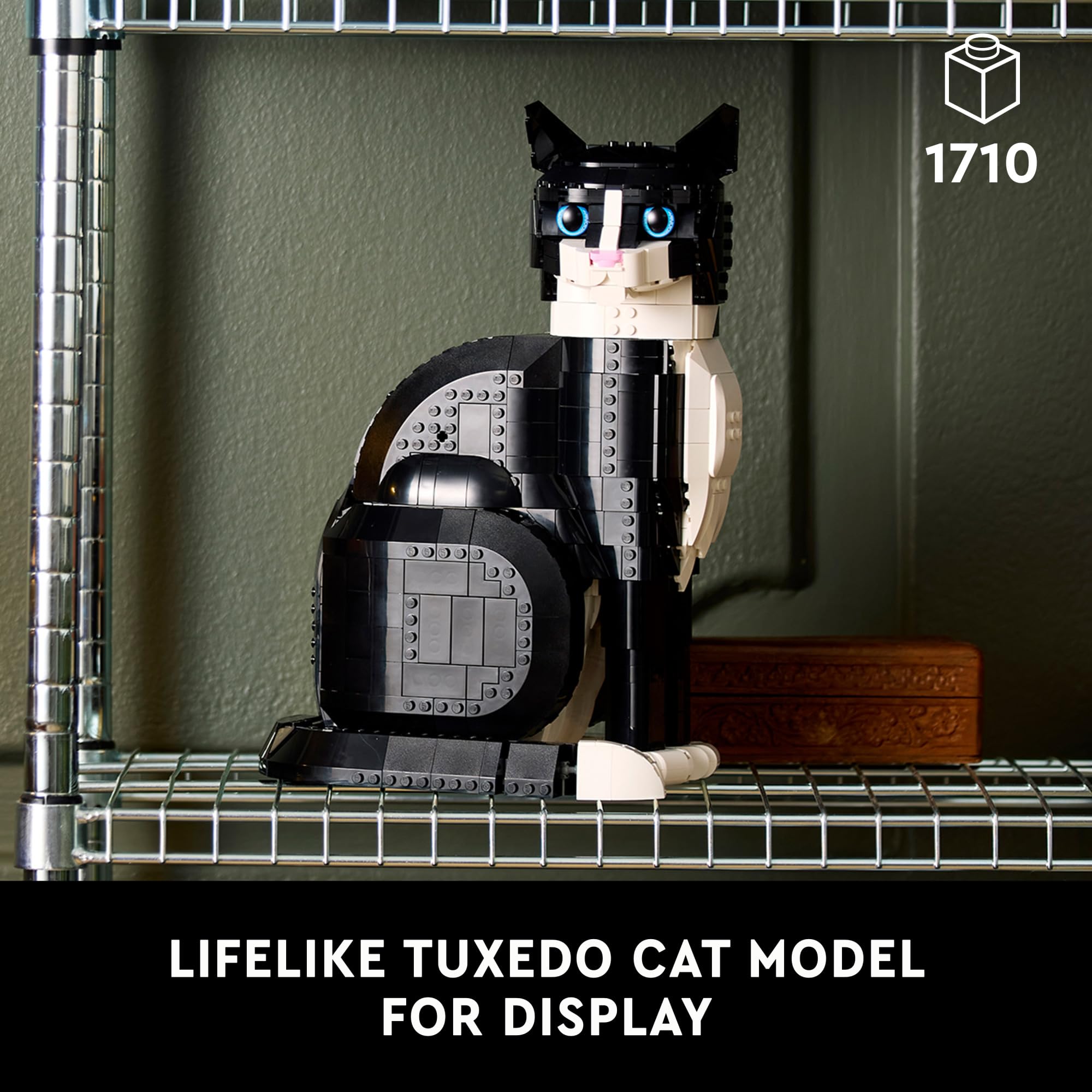 Foto 3 pulgar | Set De Construcción Lego Ideas Tuxedo Cat 21349 Para Adultos - Venta Internacional.