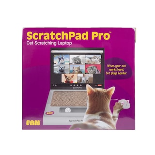 Foto 4 | Laptop Cat Toy Scratcher Con Pantalla De Videochat Y Ball Track P - Venta Internacional.