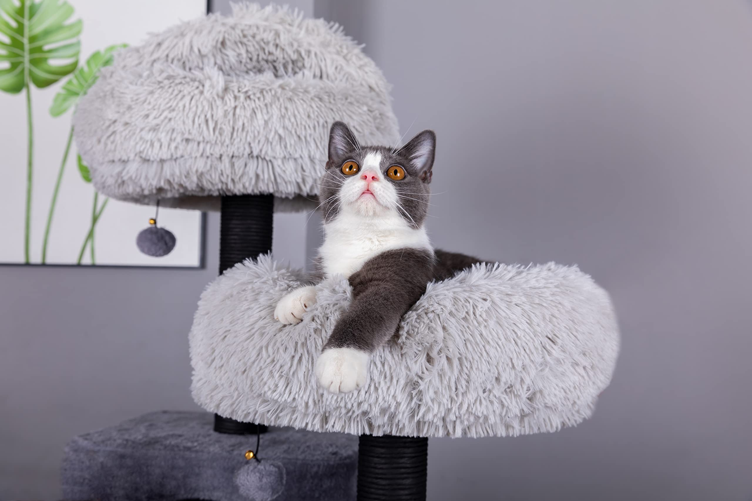 Foto 4 | Torre Para Gatos Cat Tree Catry Babylon Con Hamaca Y Rascadores - Venta Internacional.