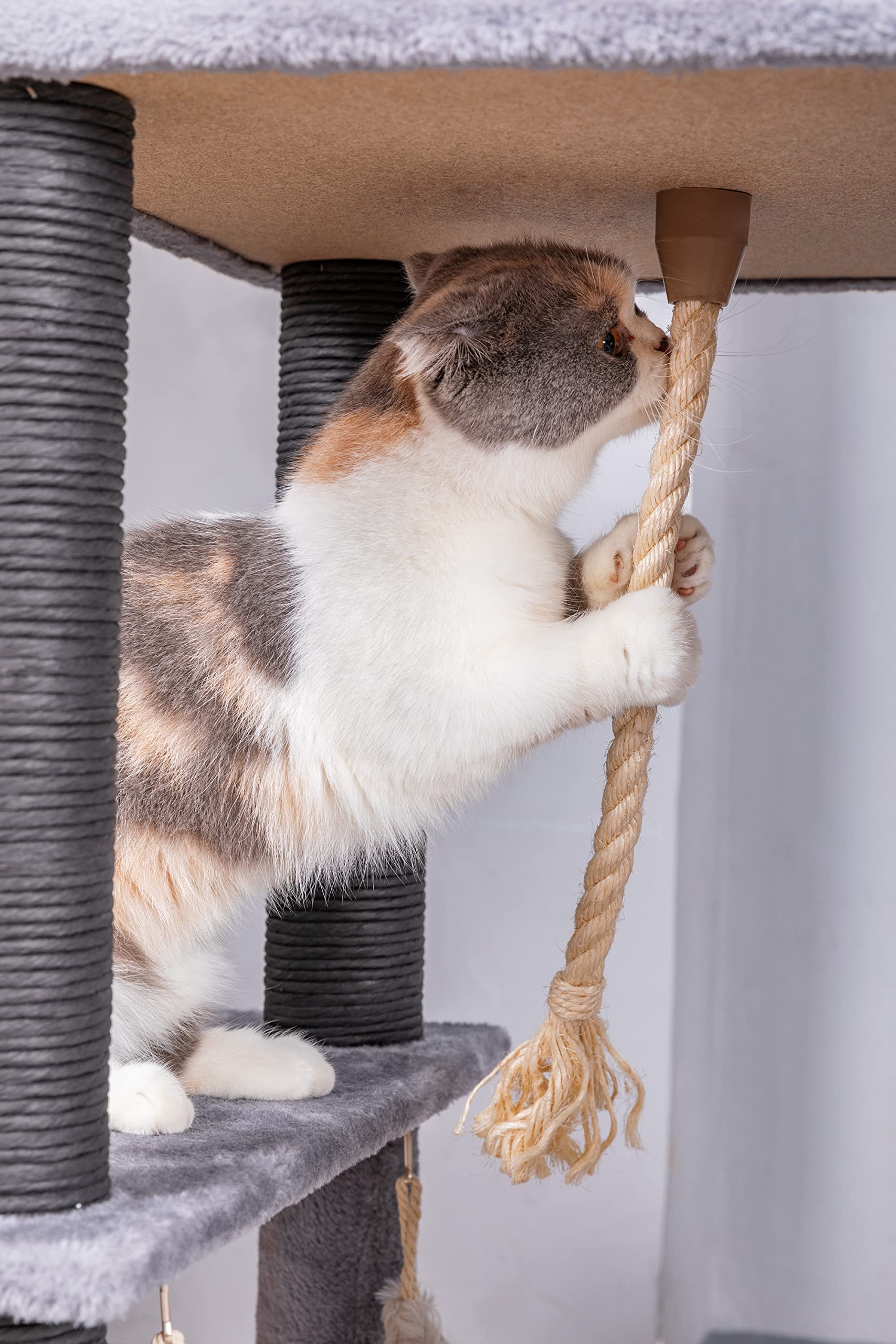 Foto 5 | Torre Para Gatos Cat Tree Catry Babylon Con Hamaca Y Rascadores - Venta Internacional.