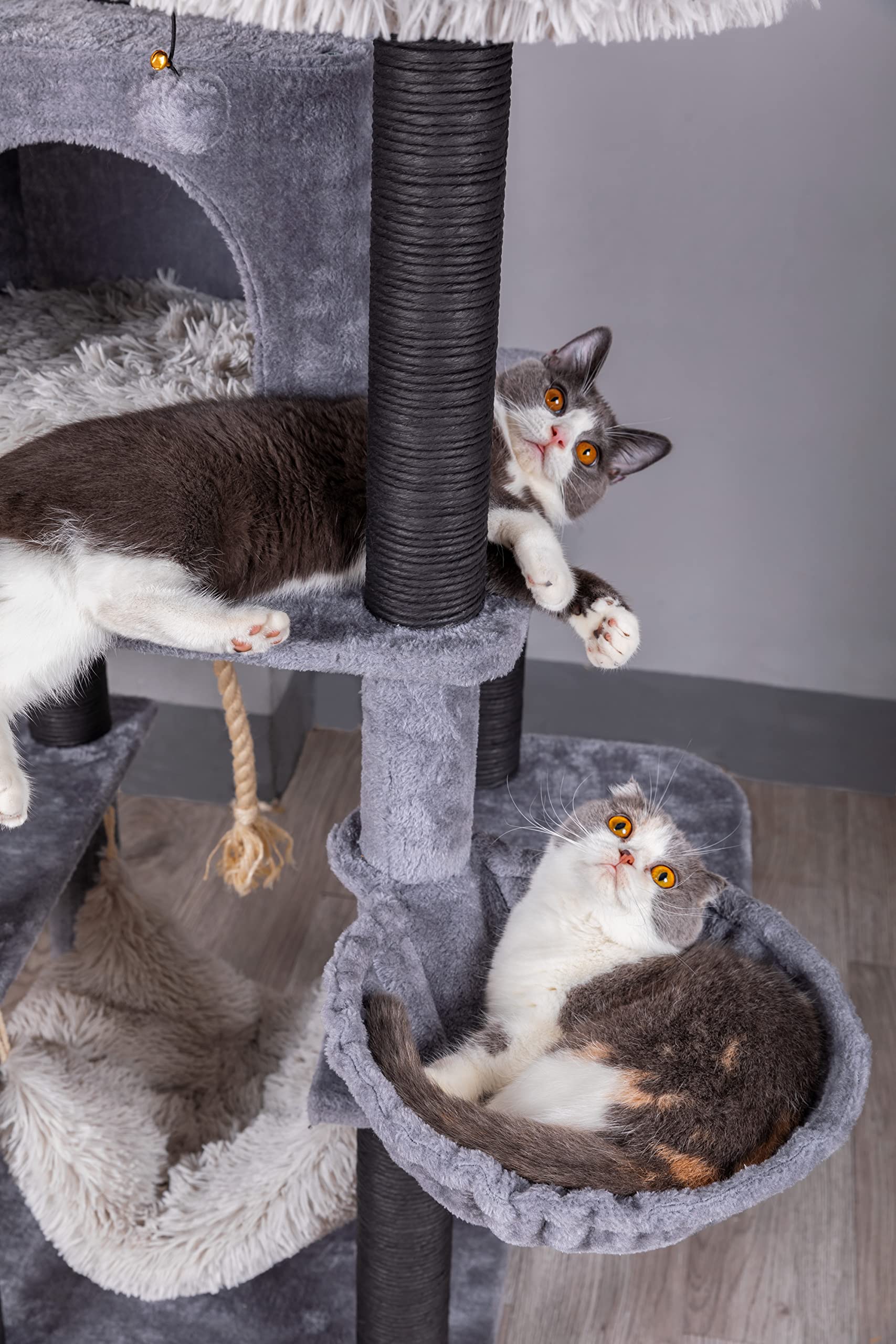 Foto 7 | Torre Para Gatos Cat Tree Catry Babylon Con Hamaca Y Rascadores - Venta Internacional.