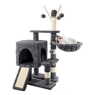 Foto 1 | Arbol Para Gato Casa Torre Rascadores Juegos Eo Safe Imports Esi-15103 Gris