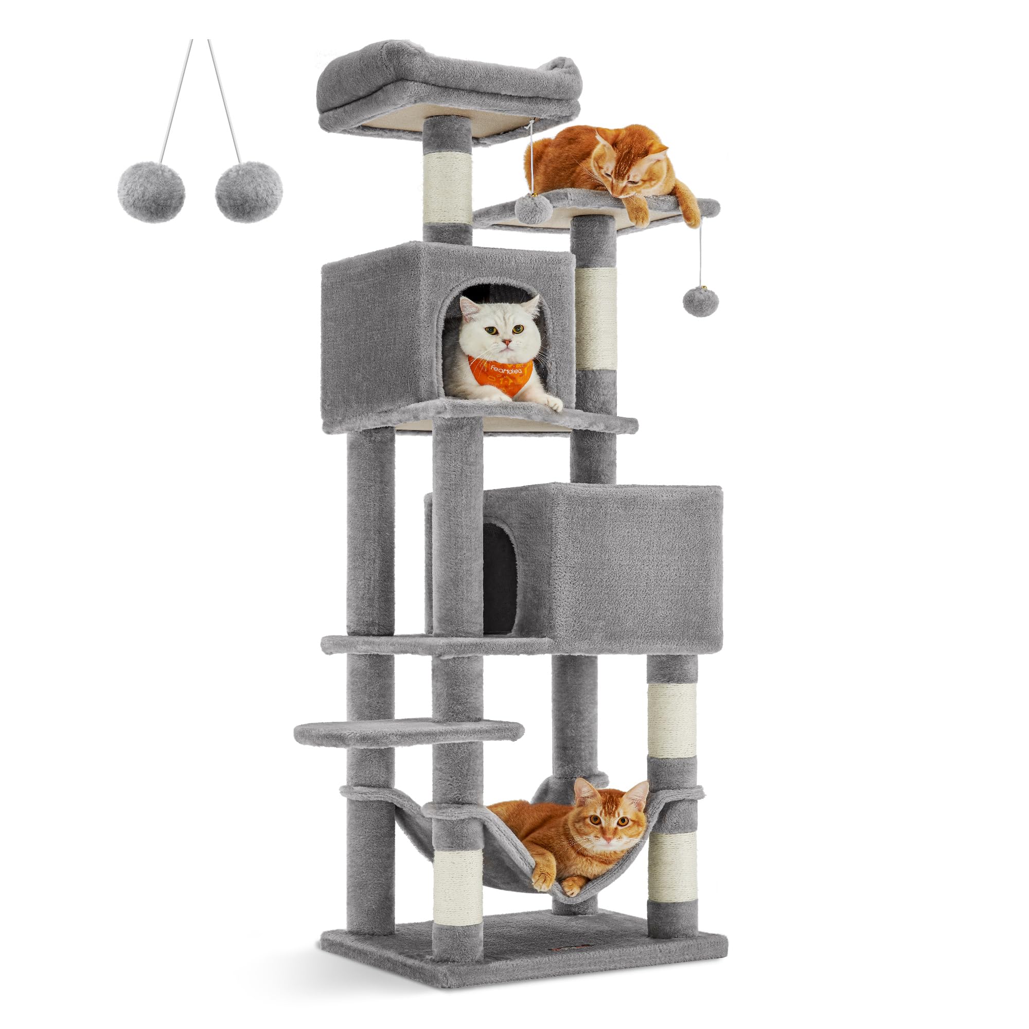 Foto 2 pulgar | Torre Para Gatos Cat Tree Feandrea Para Gatos De Interior Con Rascador