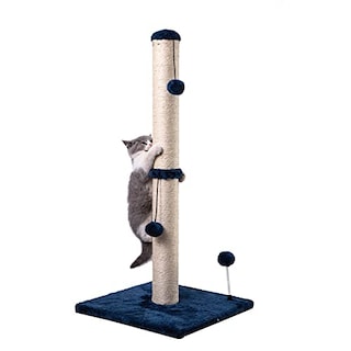Foto 1 | Rascador Para Gatos Mecool Basics Premium, 86 Cm De Alto, Azul Marino - Venta Internacional.