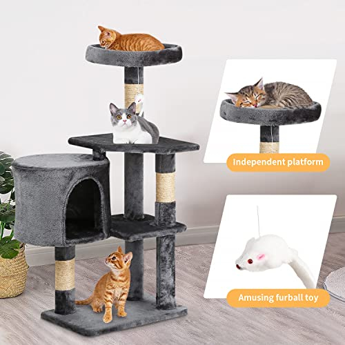 Foto 5 pulgar | Juguete Para Rascar Cat Tree Bestpet, 91 Cm De Altura, Centro De Actividades - Venta Internacional.