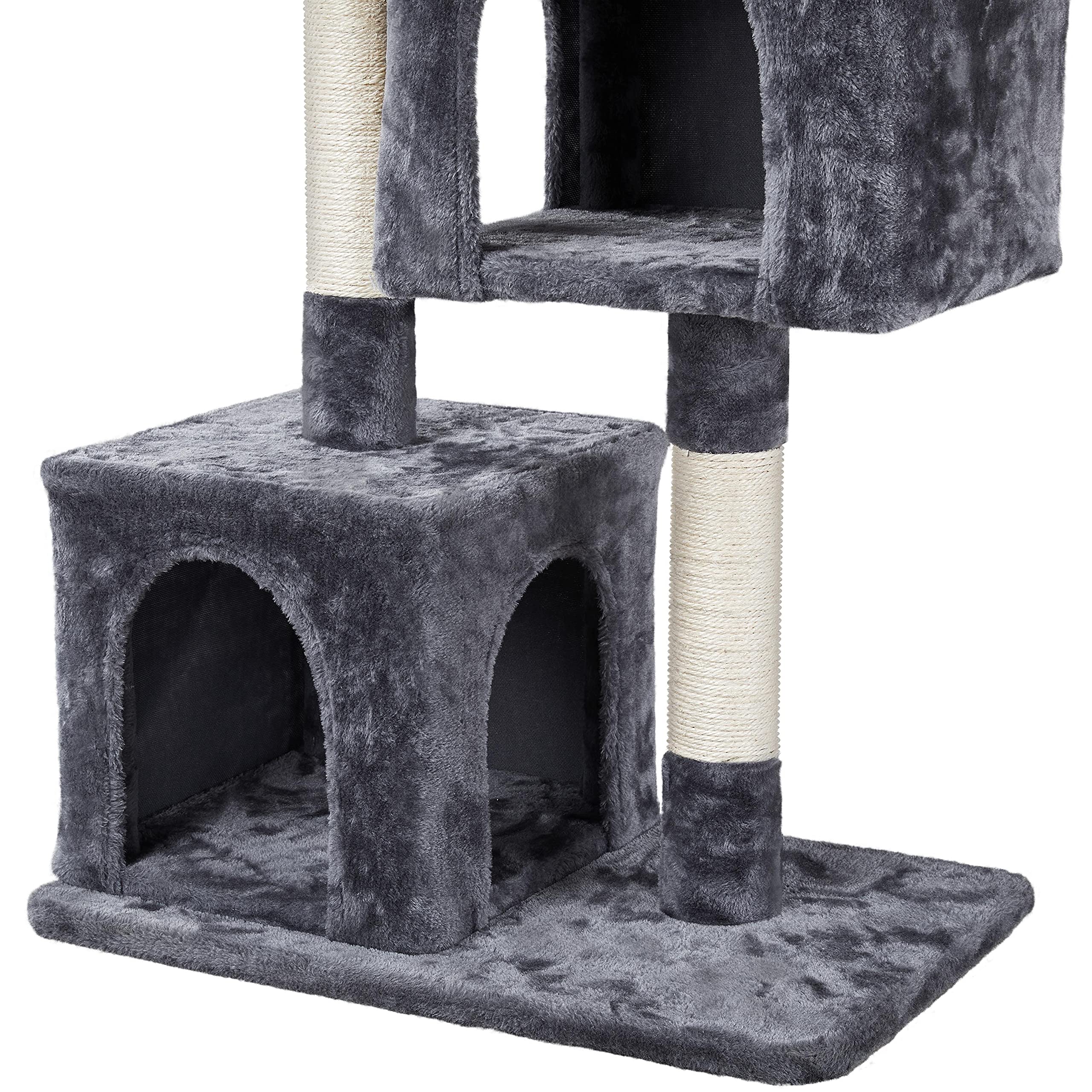 Foto 5 pulgar | Torre Cat Tree Yaheetech De 85 Cm Con 2 Cómodos Peluches Para Gatos De Interior - Venta Internacional.