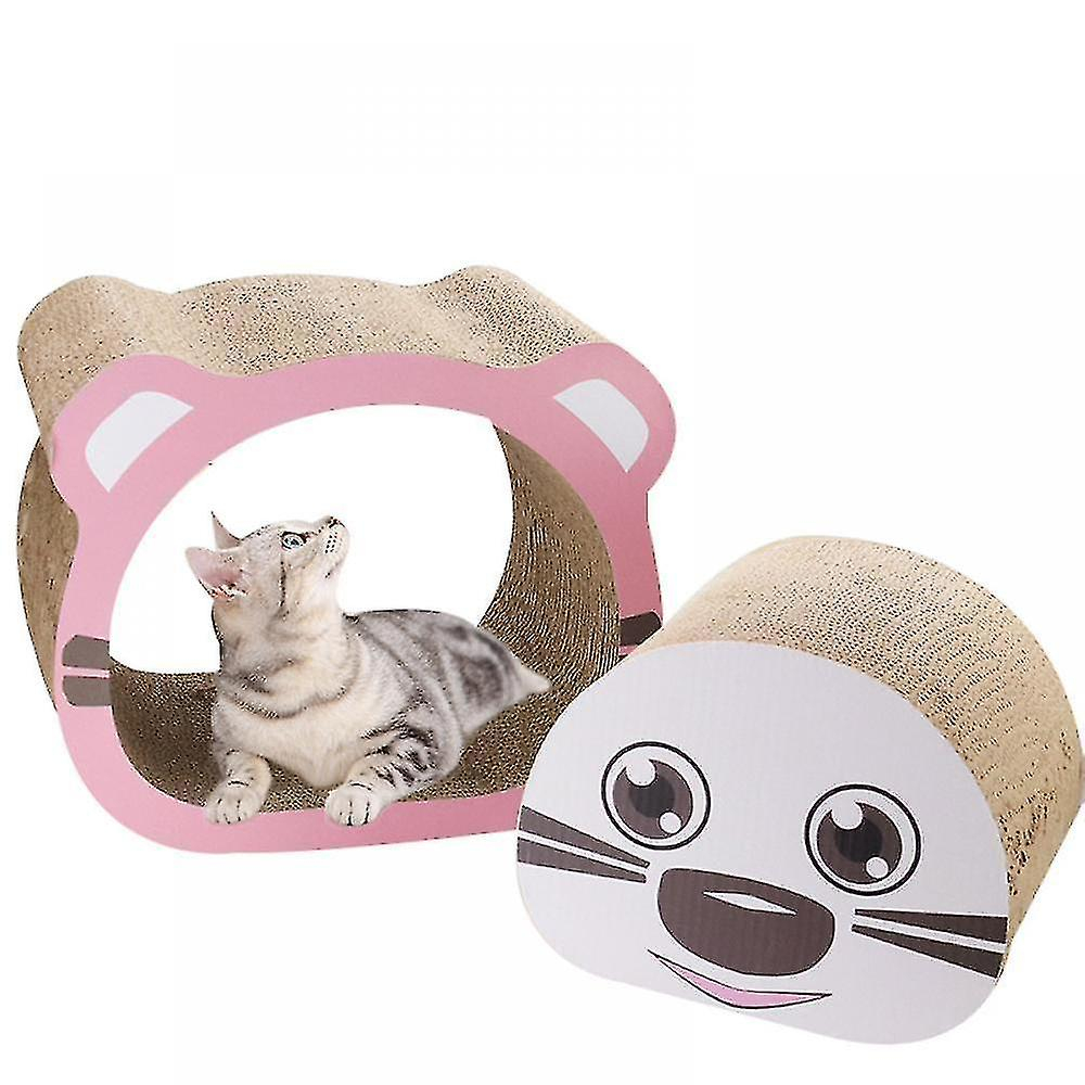 Casa De Cartón Huoguo Cat Furniture Para Salón Con Rascador De Gatos - Venta Internacional.