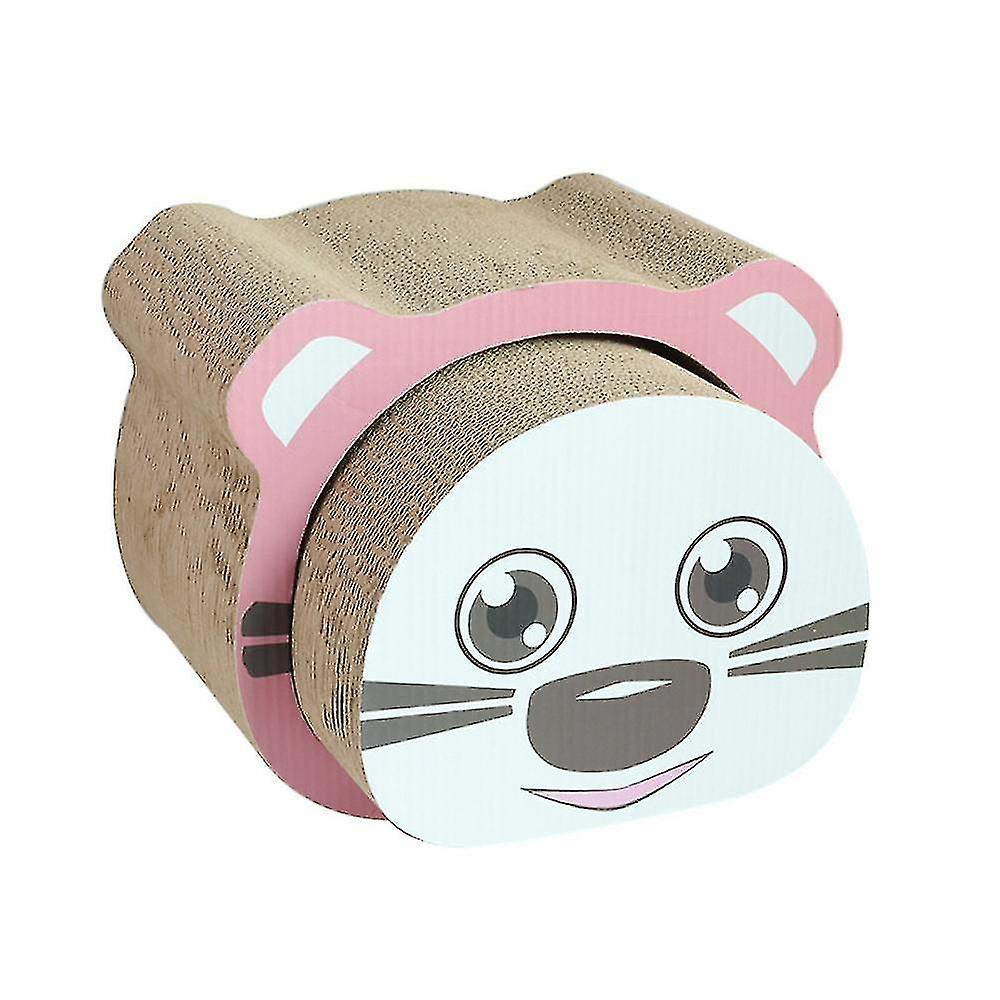 Foto 4 pulgar | Casa De Cartón Huoguo Cat Furniture Para Salón Con Rascador De Gatos - Venta Internacional.