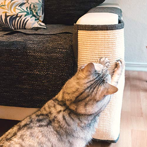 Foto 5 | Protector De Sofá Cat Scratch Mat Navaris Sisal, Color Marrón Claro - Venta Internacional.