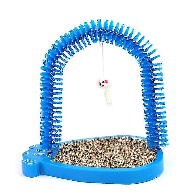 Tapete Rascador Para Gatos Cat Toys, Rascador, Torre, Azul - Venta Internacional.